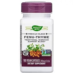 Суміш для дихальних шляхів Nature's Way Fenu-Thyme 900 мг 100 капсул