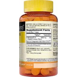 Пробіотик з клітковиною для дітей Mason Natural Healthy Kids Probiotic With Fiber 60 жувальних пігулок - мініатюра 2