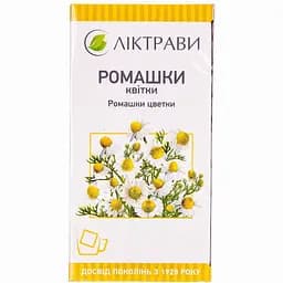 Фиточай Ликтравы Ромашка 1.3 г 40 фильтр-пакетов