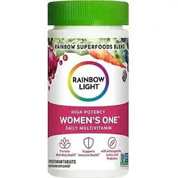 Набір: мультивітаміни для жінок Rainbow Light Women's One 30 вегетаріанських таблеток + мультивітаміни для чоловіків Rainbow Light Men's One 30 вегетаріанських таблеток - мініатюра 2