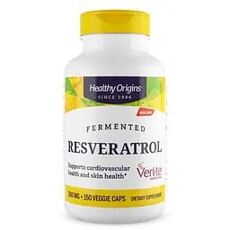 Транс-ресвератрол Healthy Origins Resveratrol 300 mg, 150 вегакапсул для підтримки мозку