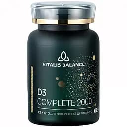 Дієтична добавка Vitalis Balance D3 Complete 4000 30 таблеток (2370037)