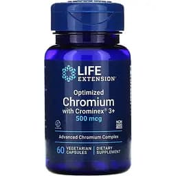 Витамины и минералы Life Extension Optimized Chromium with Crominex 3+ 60 вегакапсул