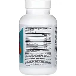 Омега-3 та риб'ячий жир для дітей California Gold Nutrition Kid's Omega-3 Fish Oil смак полуниці 60 желатинових капсул - мініатюра 2