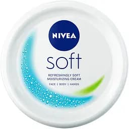 Інтенсивний зволожуючий крем для обличчя рук та тіла NIVEA Soft 200 мл (89050)