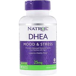 Дегідроепіандростерон Natrol DHEA 25 мг 300 пігулок