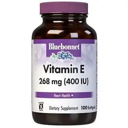 Вітамін E Bluebonnet Nutrition Vitamin E 400 МО 100 желатинових капсул