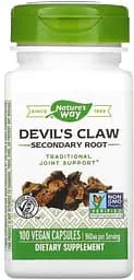Натуральна добавка Nature's Way Devil's Claw, 100 вегакапсул
