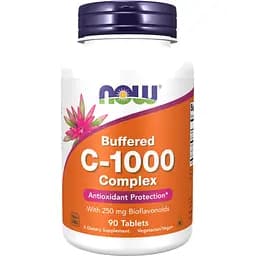 Добавка пищевая Now Foods Vitamin C 1000 Complex Buffered 90 таблеток
