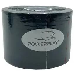 Кинезиологический тейп PowerPlay 4315 Черный 5 см x 5 м (PP_4315_Black)