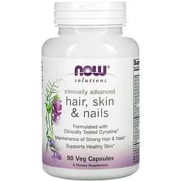 Вітамінно-мінеральний комплекс Now Краса і здоров'я Clinical Hair, Skin & Nails 90 капсул