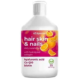 Вітаміно-мінеральний комплекс Sporter Hair Skin & Nails Апельсин 500 мл