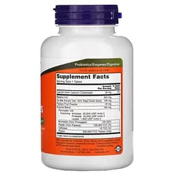Натуральна добавка NOW Super Enzymes, 180 таблеток - мініатюра 2
