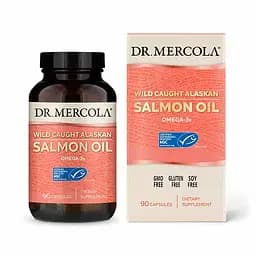 Жирные кислоты Dr. Mercola Salmon Oil 90 капсул