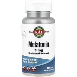 Мелатонін KAL Melatonin 3 мг 60 таблеток
