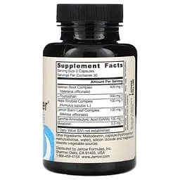 Добавка для нормалізації сну Jarrow Formulas Sleep Optimizer 60 вегетаріанських капсул - мініатюра 2