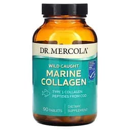 Морський колаген Dr. Mercola Wild Caught Marine Collagen, 90 таблеток - мініатюра 1