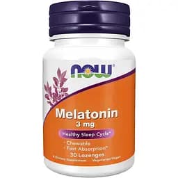 Мелатонін Now 3 мг 30 капсул