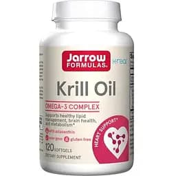 Масло криля Jarrow Formulas Krill Oil, 120 капсул