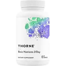 Вітаміни та мінерали Thorne Basic Nutrients 2/Day, 60 капсул