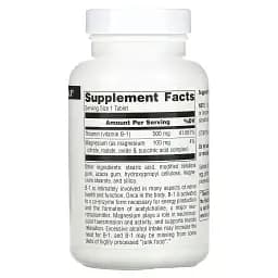 Тіамін B-1 Source Naturals High Potency 500 мг 100 таблеток - мініатюра 2