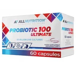 Пробіотик Allnutrition Probiotic 100 ultimate 60 капсул