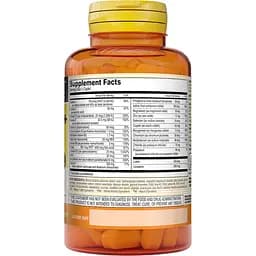 Мультивітаміни Mason Natural Vitrum 50+ Adult-Multi Iron Free без заліза 100 каплет - мініатюра 2