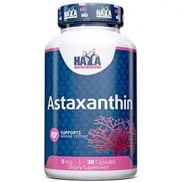 Харчова добавка Астаксантін Haya Labs Astaxanthin 5 мг 30 капсул