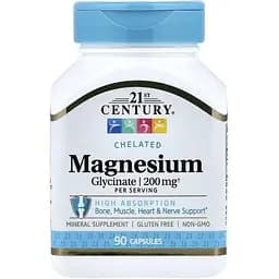 Дієтична добавка Magnesium Glycinate 90 капсул