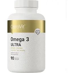 Вітаміни та мінерали OstroVit Omega 3 Ultra 90 капсул