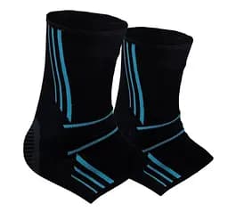 Бандажі на гомілкостоп Power System PS-6022 Ankle Support Evo Black/Blue L (пара) (PS_6022_L_Black/Blue)