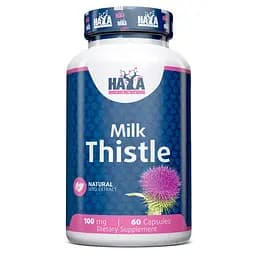 Натуральна добавка Haya Labs Milk Thistle 100 mg 60 капсул