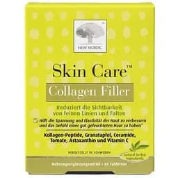 Витамины для кожи New Nordic Skin Care Collagen Filler 60 таблеток