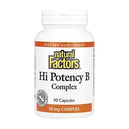 Hi Potency B Complex 50mg - 90 caps - мініатюра 1
