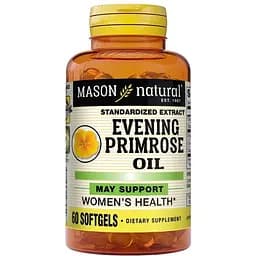 Жирні кислоти Mason Natural Evening Primrose Oil, 60 капсул