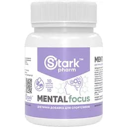 Натуральна добавка Stark Pharm Stark Mental Focus 10 капсул