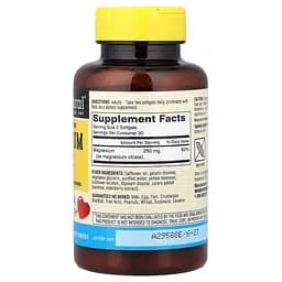 Цитрат магнію Mason Natural Magnesium Citrate 250 mg, 60 капсул - мініатюра 1