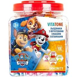 Дитячий вітатон Immunity Щенячий патруль 100 льодяників
