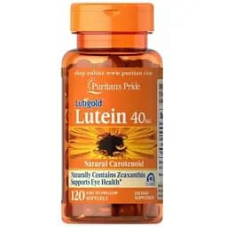 Лютеин с зеаксантином Puritan's Pride Lutein 40 мг 120 капсул