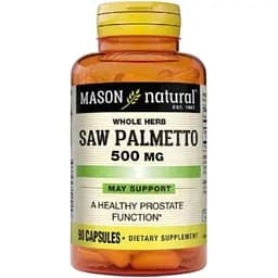 Натуральна добавка Mason Natural Saw Palmetto 500 mg, 90 капсул