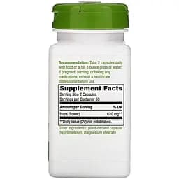 Хміль Nature's Way Hops квіти 620 мг 100 капсул - мініатюра 2