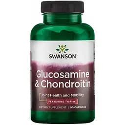 Глюкозамин и хондроитин Swanson Joint Helth and Mobility 90 капсул