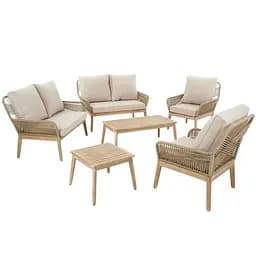 Комплект садових меблів Di Volio Akaia бежевий