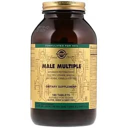 Мультивітаміни для чоловіків Solgar Male Multiple 180 таблеток