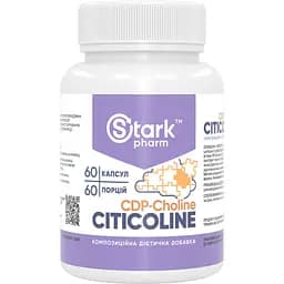 Натуральна добавка Stark Pharm Citicoline 250 mg 60 капсул