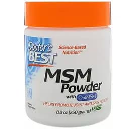 Метилсульфонілметан МСМ Doctor's Best  MSM 250 г