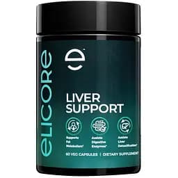 Комплекс для поддержки печени Elicore Labs Liver Support, 60 вегакапсул