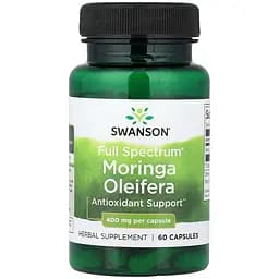 Екстракт морінги олійної Swanson Full Spectrum Moringa Oleifera 400 мг 60 капсул - мініатюра 1