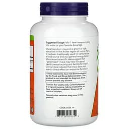 Натуральна добавка NOW Maca Pure Certified Organic, 198 грам - мініатюра 3