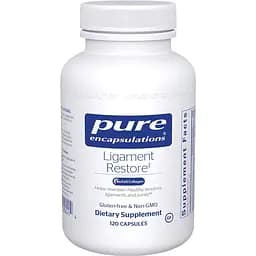 Підтримка в здоровому стані сухожиль, зв'язок і суглобів Pure Encapsulations Ligament Restore 120 капсул